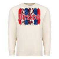 Sandshell boston baseball team spirit brushstrokes Premium Sweatshirt - Artiststas