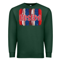 Boston Baseball Team Spirit Brushstrokes Premium Sweatshirt | Teevron