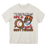 Cream diamonds are a girls best friend baseball Heavy Core Tee - texasbilliewilder