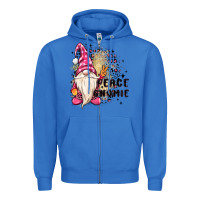 True Royal peace gnomie Zipper Hoodie - MaliasSmallBusiness