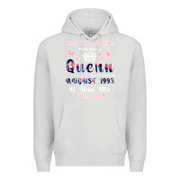 Dove Grey Once Upon A Time There Was A Queen Who Was Born I Premium Hoodie - Bettercallsaul
