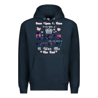 Navy Once Upon A Time There Was A Queen Who Was Born I Premium Hoodie - Bettercallsaul