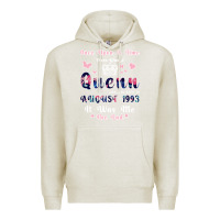 Oatmeal Heather Once Upon A Time There Was A Queen Who Was Born I Premium Hoodie - Bettercallsaul