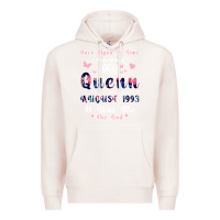 Pale Pink Once Upon A Time There Was A Queen Who Was Born I Premium Hoodie - Bettercallsaul