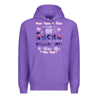 Purple Once Upon A Time There Was A Queen Who Was Born I Premium Hoodie - Bettercallsaul
