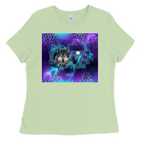 Matcha for the love of the wolves Ladies Tee - RanaPortraitStore