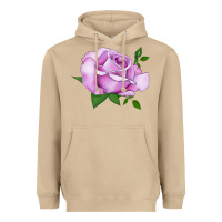 Mushroom Life's Little Pleasures Rose Heavyweight Hoodie - LillyAllenDesigns