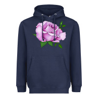 Navy Life's Little Pleasures Rose Heavyweight Hoodie - LillyAllenDesigns