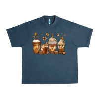 Midnight Navy melanin afro coffee cups Urban Heavy Tee - Jasminsmagicworld
