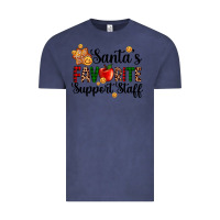 Vintage Denim santa's favorite  sport staff Vintage Tee - AdoDesignShop