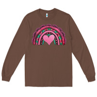 Chestnut valentines day pink gemstones rainbow Long Sleeve Tee - Jasminsmagicworld