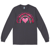 Smoke valentines day pink gemstones rainbow Long Sleeve Tee - Jasminsmagicworld