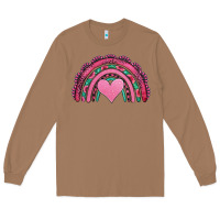 Toasted Coconut valentines day pink gemstones rainbow Long Sleeve Tee - Jasminsmagicworld