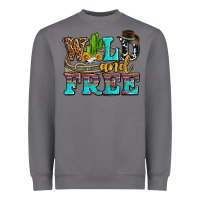 Storm wild and free with cactus Heavyweight Sweatshirt - AdoDesignShop