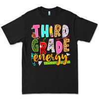 Black third grade energy Premium Tee - texasbilliewilder