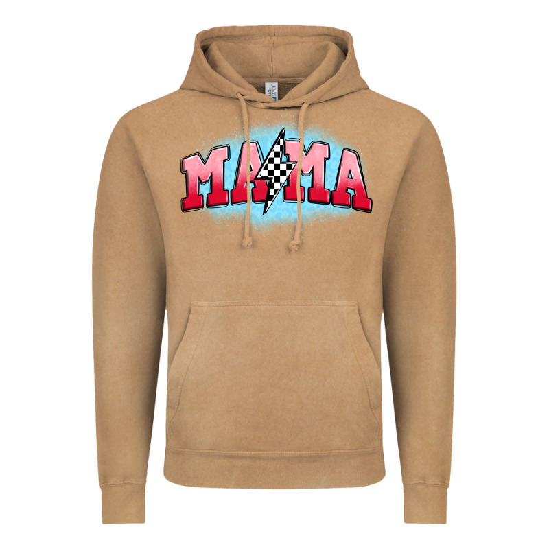 Mama Lightning Bolt Vintage Hoodie by JahusDesignShop | Teevron