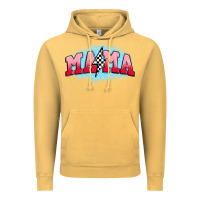 Vintage Mustard mama lightning bolt Vintage Hoodie - JahusDesignShop