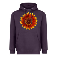 Plum Little Becka Sunflower Heavyweight Hoodie - LillyAllenDesigns