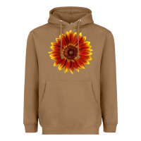 Toasted Coconut Little Becka Sunflower Heavyweight Hoodie - LillyAllenDesigns