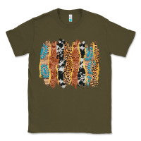 Army Green western brushstrokes Classic Tee - AdoDesignShop