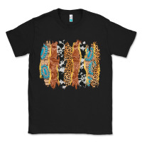 Black western brushstrokes Classic Tee - AdoDesignShop