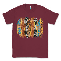 Burgundy western brushstrokes Classic Tee - AdoDesignShop