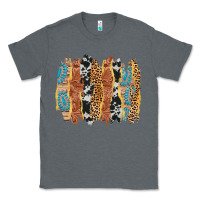 Charcoal Heather western brushstrokes Classic Tee - AdoDesignShop