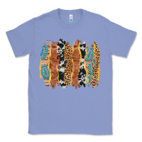 Colony Blue western brushstrokes Classic Tee - AdoDesignShop