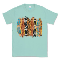 Seafoam western brushstrokes Classic Tee - AdoDesignShop