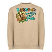 Mushroom raised on sweet tea and jesus Heavyweight Sweatshirt - AdoDesignShop
