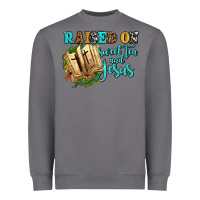 Storm raised on sweet tea and jesus Heavyweight Sweatshirt - AdoDesignShop