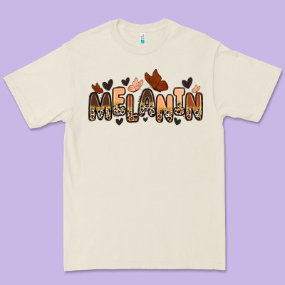 Premium Tee melanin butterfly