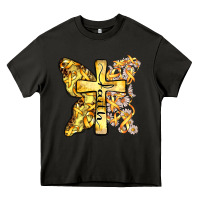 Asphalt faith child cancer cross Heavy Core Tee - Zillion Design Studio