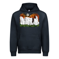 Navy ghost horses halloween Urban Hoodie - CowGirlArtShop