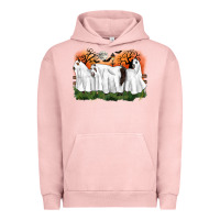 Pigment Salmon ghost horses halloween Urban Hoodie - CowGirlArtShop