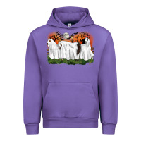 Tulip ghost horses halloween Urban Hoodie - CowGirlArtShop