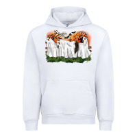 White ghost horses halloween Urban Hoodie - CowGirlArtShop