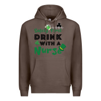 Coffee Safety First Drink With A Nurse Premium Hoodie - Bettercallsaul