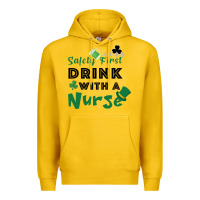 Lemon Safety First Drink With A Nurse Premium Hoodie - Bettercallsaul