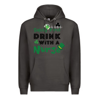 Smoke Safety First Drink With A Nurse Premium Hoodie - Bettercallsaul