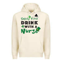 Tofu Safety First Drink With A Nurse Premium Hoodie - Bettercallsaul