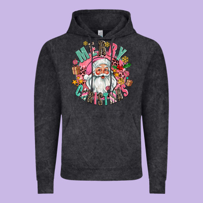 Merry Christmas Santa Vintage Hoodie Designed By Adodesignshop