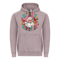 Vintage Zinc merry christmas santa Vintage Hoodie - AdoDesignShop
