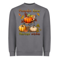 Storm pumpkin kisses harvest wishes Heavyweight Sweatshirt - BundleAndBundleShop