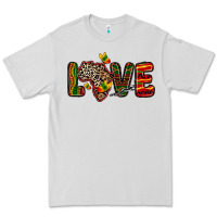 Dove Grey love africa map Premium Tee - Zillion Design Studio