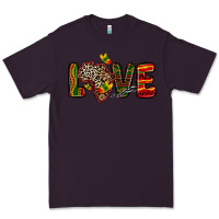 Plum love africa map Premium Tee - Zillion Design Studio