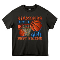 Asphalt diamonds are a girls best friend basketball Heavy Core Tee - texasbilliewilder