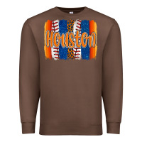 Chestnut houston baseball team spirit brushstrokes Premium Sweatshirt - Artiststas