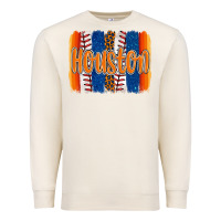Sandshell houston baseball team spirit brushstrokes Premium Sweatshirt - Artiststas