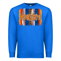 True Royal houston baseball team spirit brushstrokes Premium Sweatshirt - Artiststas
